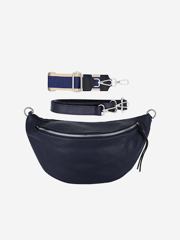 SevaBags Crossbody Bag in Blue: front