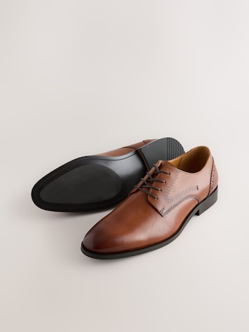 Next Обувь на шнуровке в Коричневый