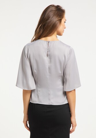 usha BLACK LABEL Bluse in Grau