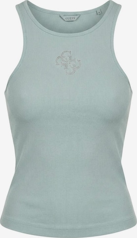 Top 'W6RP39 KD092' di GUESS in verde: frontale