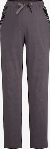 MIAMODA Tapered Pants in Grey: front