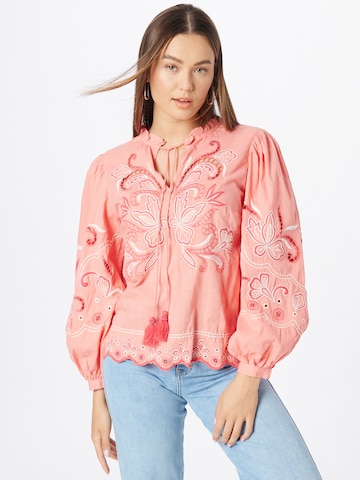 Camicia da donna di River Island in rosa: frontale