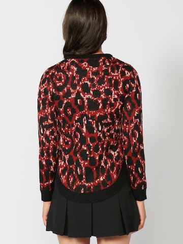 Pull-over KOROSHI en rouge