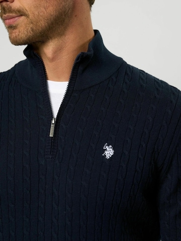 U.S. POLO ASSN. Trui 'Romeo' in Blauw
