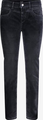 MAC Slimfit Broek in Grijs: voorkant