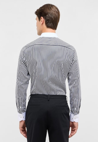 ETERNA Slim fit Zakelijk overhemd in Zwart