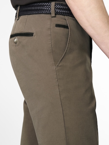 Regular Pantalon chino 'Bonn' MEYER en marron