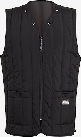 ADIDAS ORIGINALS Vest in Black: front