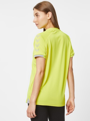 T-shirt fonctionnel Hummel en jaune