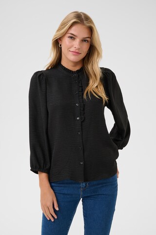 Kaffe Blouse 'Ellen' in Black: front