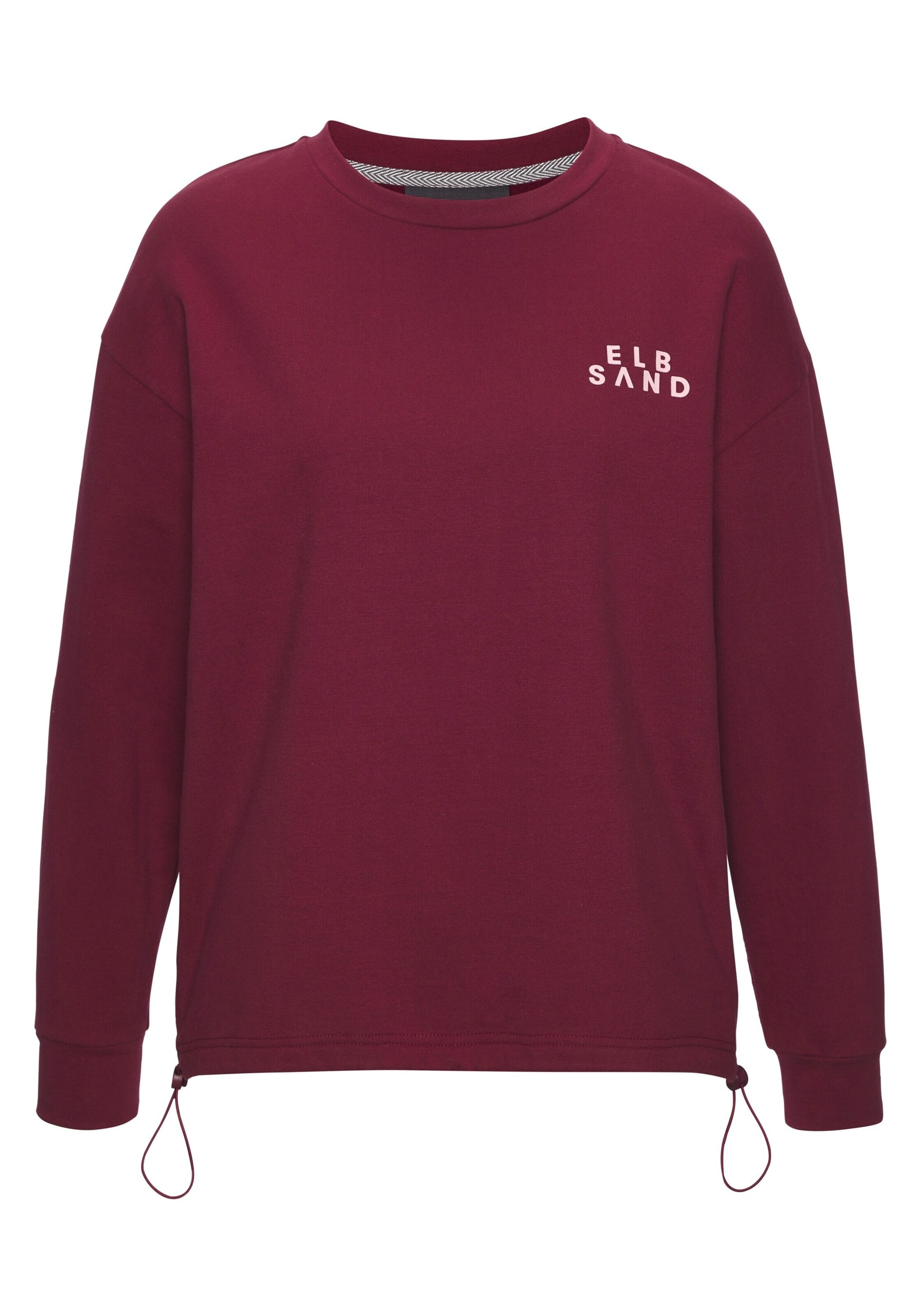 Elbsand Sweatshirt i rød: forside
