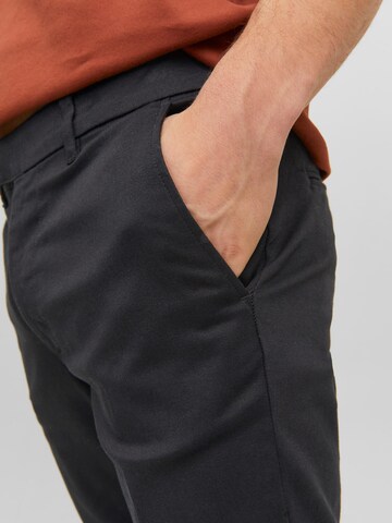 Regular Pantalon chino 'MARCO' JACK & JONES en noir