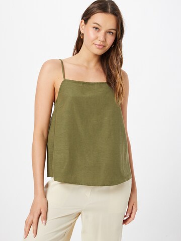 VILA Top in Groen: voorkant
