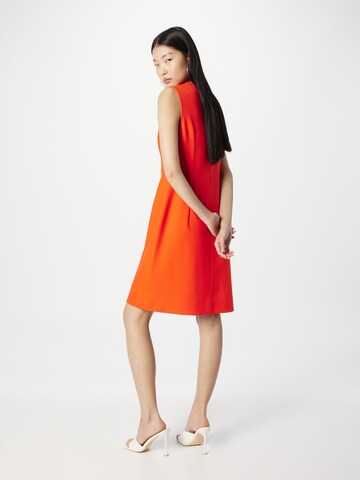 BOSS Black Sheath Dress 'Duwa' in Orange