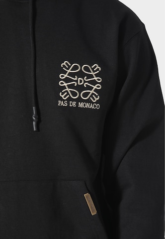 Pas De Monaco Sweatshirt 'Prestige' in Black