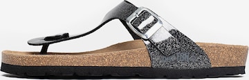 Bayton T-bar sandals 'Mercure' in Grey: front