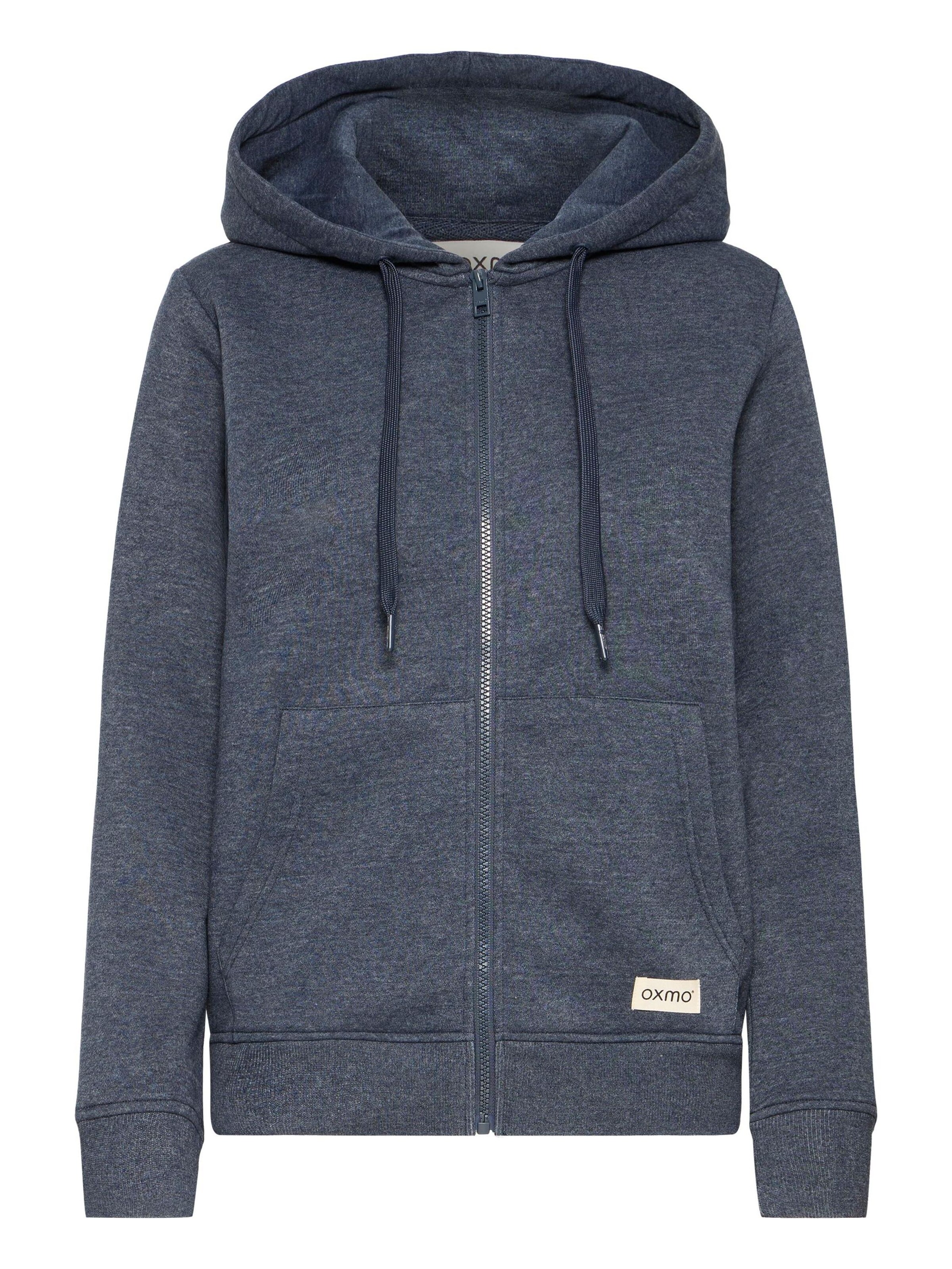 Oxmo Sweat jacket ' OXKAREN ' in Blue: front