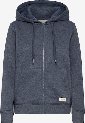 Giacca di felpa ' OXKAREN ' di Oxmo in blu: frontale