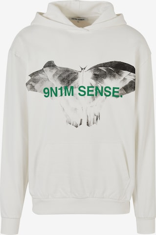 Sweat-shirt 9N1M SENSE en blanc : devant