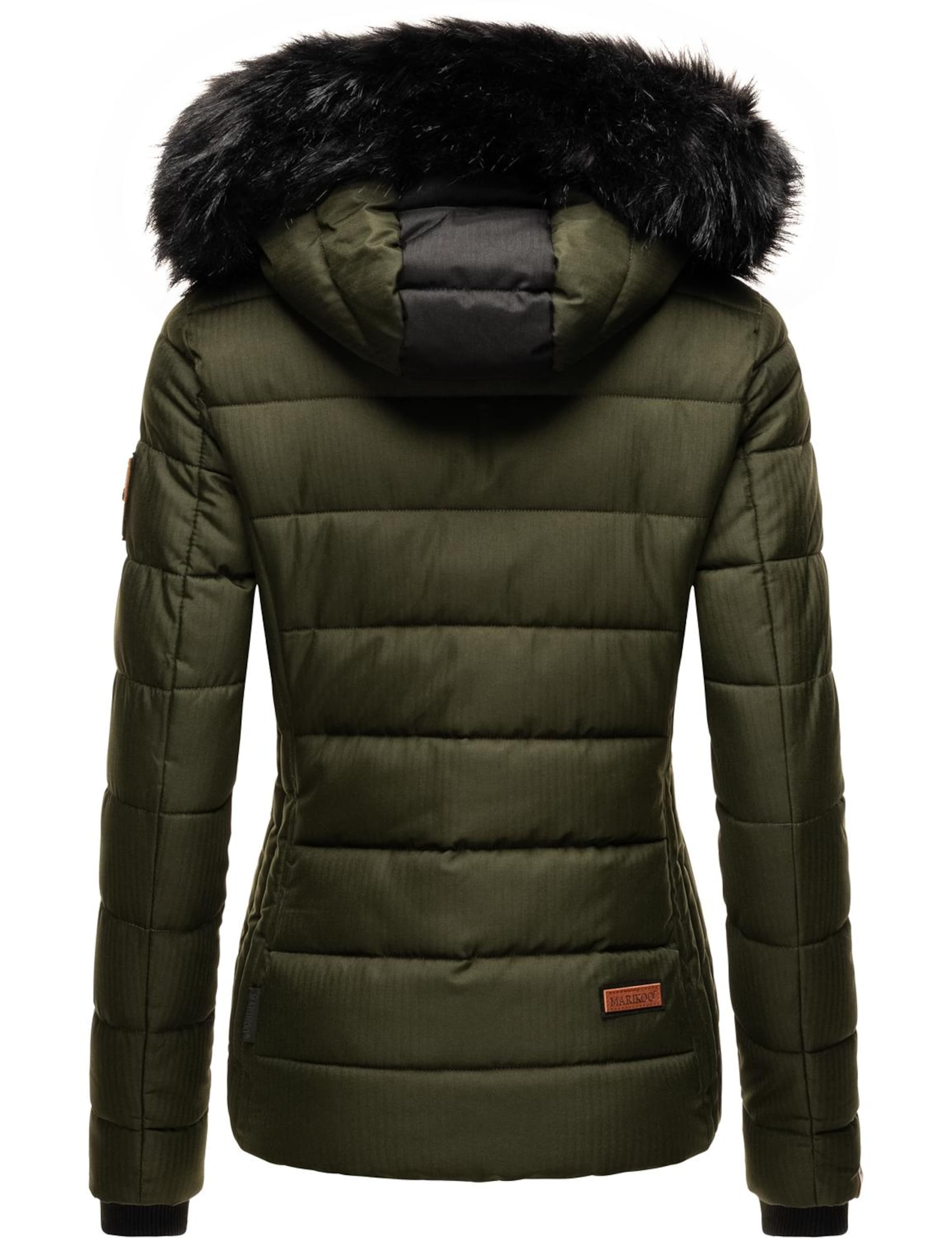 MARIKOO Зимняя куртка 'Unique' в Зеленый