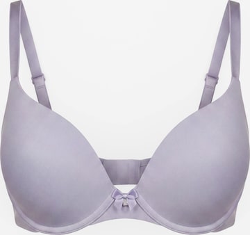purpurinė Hunkemöller Marškinėliai Liemenėlė 'P&M Pp': priekis