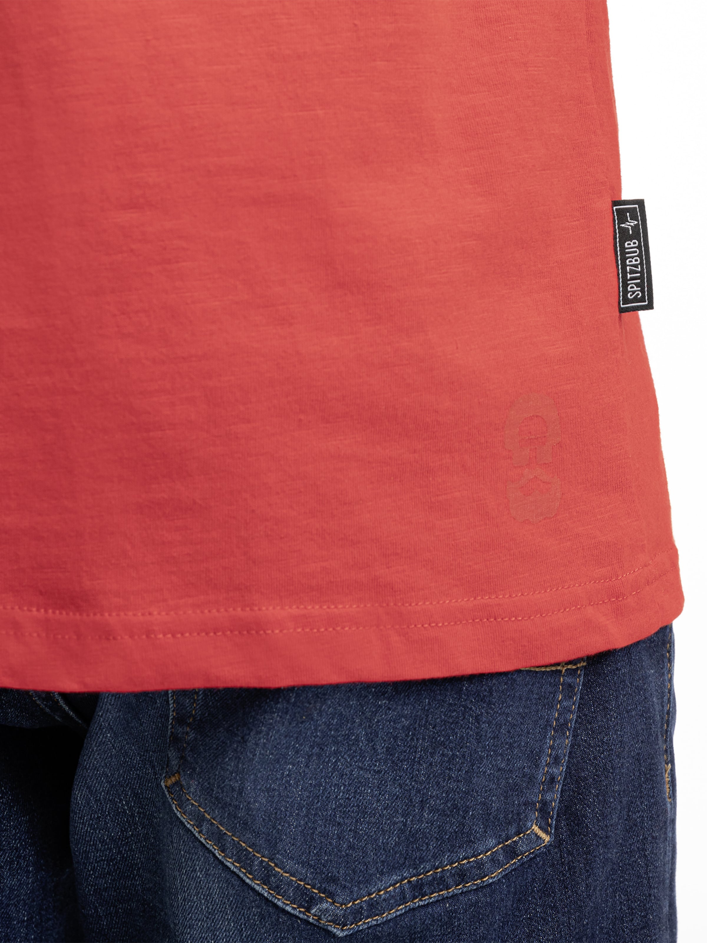 SPITZBUB Shirt 'Udo' in Red