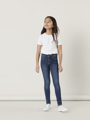 Skinny Jean 'Polly' NAME IT en bleu