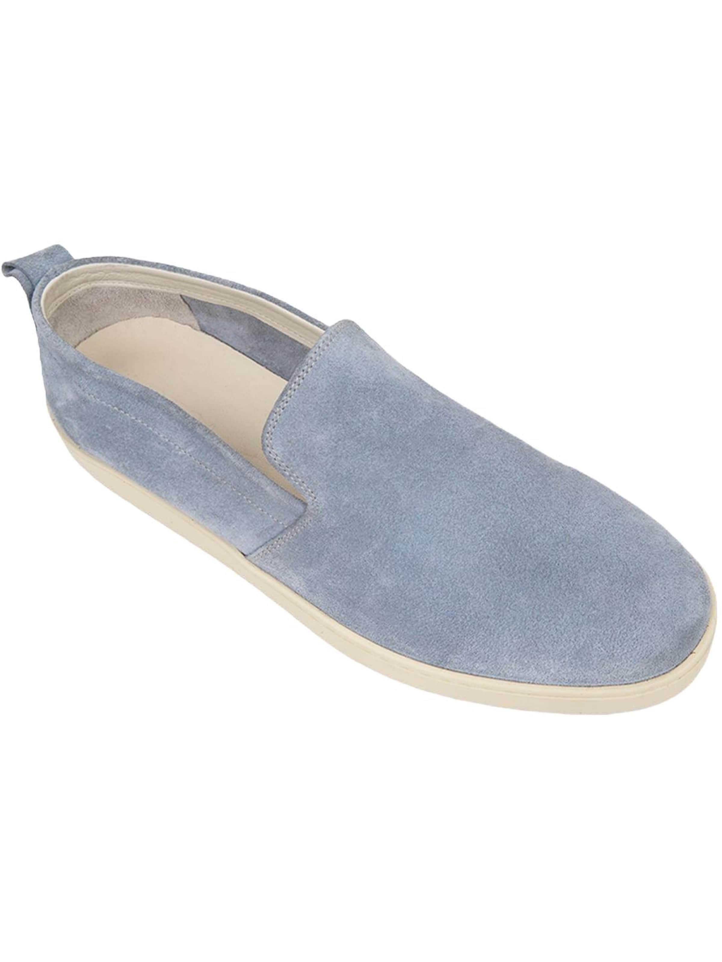 Desa Slip-ons in Blue: front