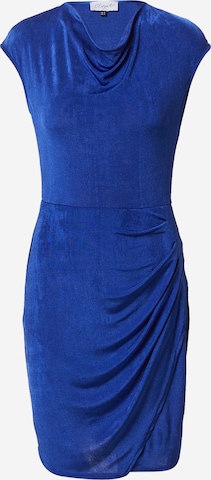 Closet London Dress in Blue: front