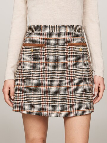 TOMMY HILFIGER Rok in Bruin: voorkant