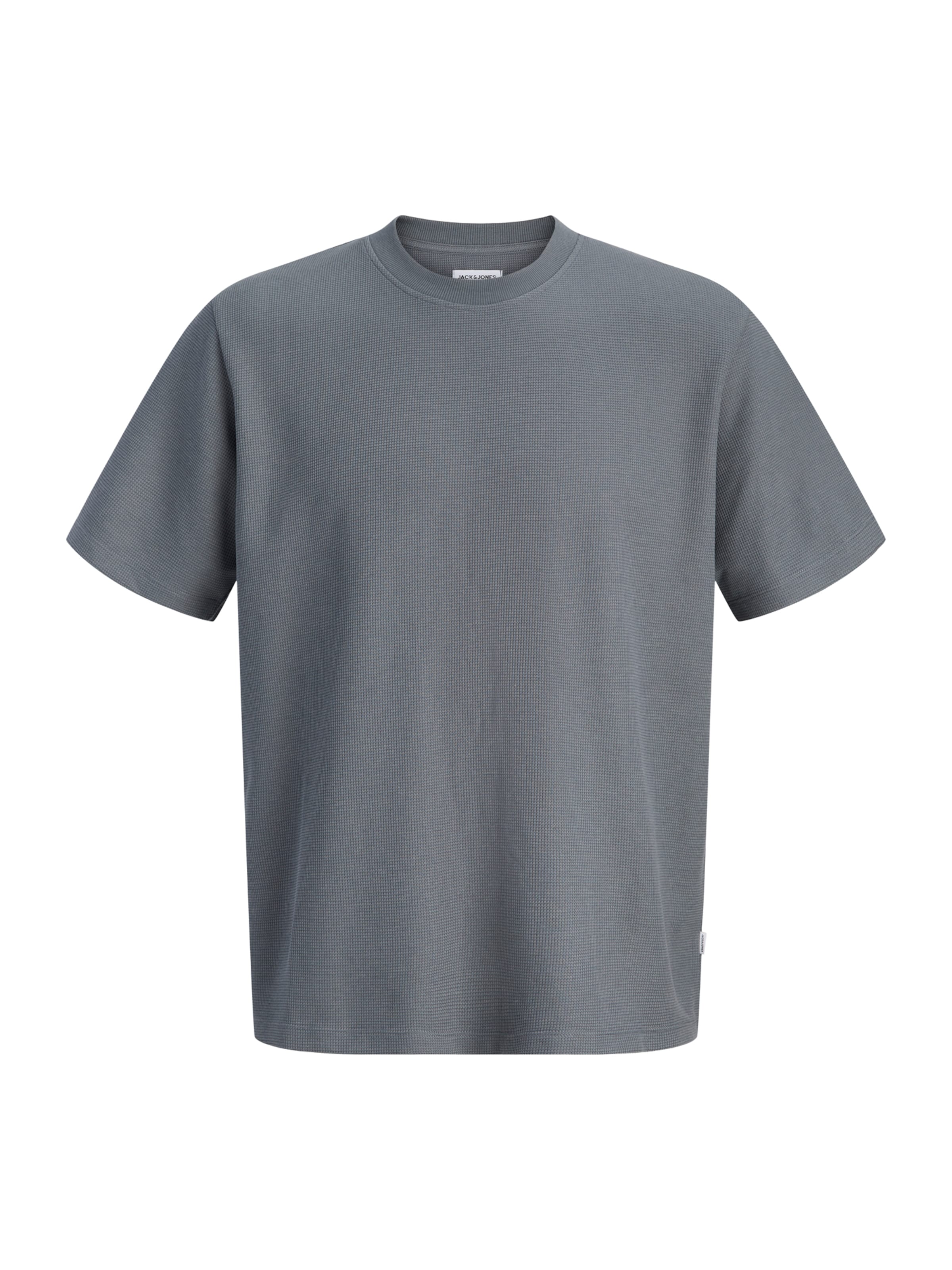 JACK & JONES Shirt 'JJEAustin' in Grey: front