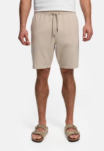 Kronstadt Regular Chino Pants 'Vann' in Beige: front