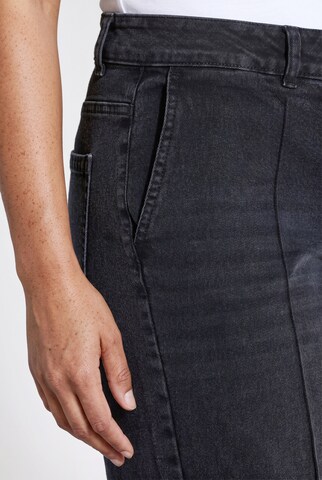 MIAMODA Loosefit Jeans in Schwarz