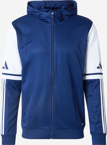 Giacca di felpa sportiva 'SQ25' di ADIDAS PERFORMANCE in blu: frontale