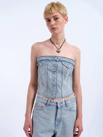 Dr. Denim Top 'Carli' in Blue