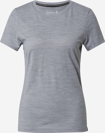 Smartwool - Camisa funcionais em cinzento: frente