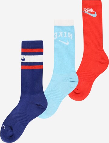 Nike Sportswear Socks in Blue: front