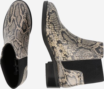 Pepe Jeans Stiefelette 'ORSETT SNAKE' in Beige