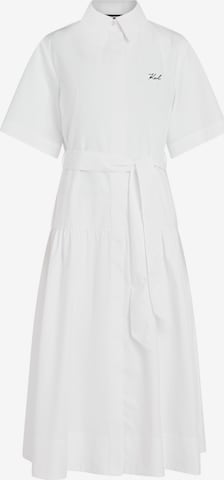 balta Karl Lagerfeld Palaidinės tipo suknelė: priekis