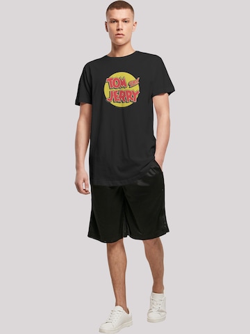 F4NT4STIC Shirt 'Tom And Jerry' in Black