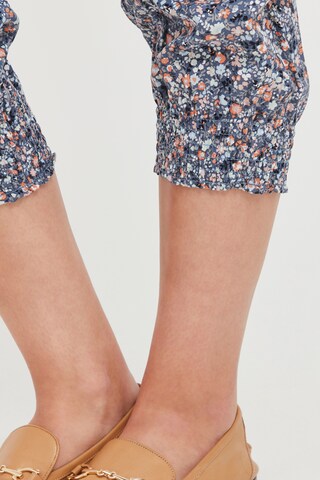 Fransa Tapered Trousers in Blue