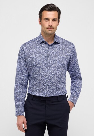 ETERNA Regular fit Business shirt in Blue: front