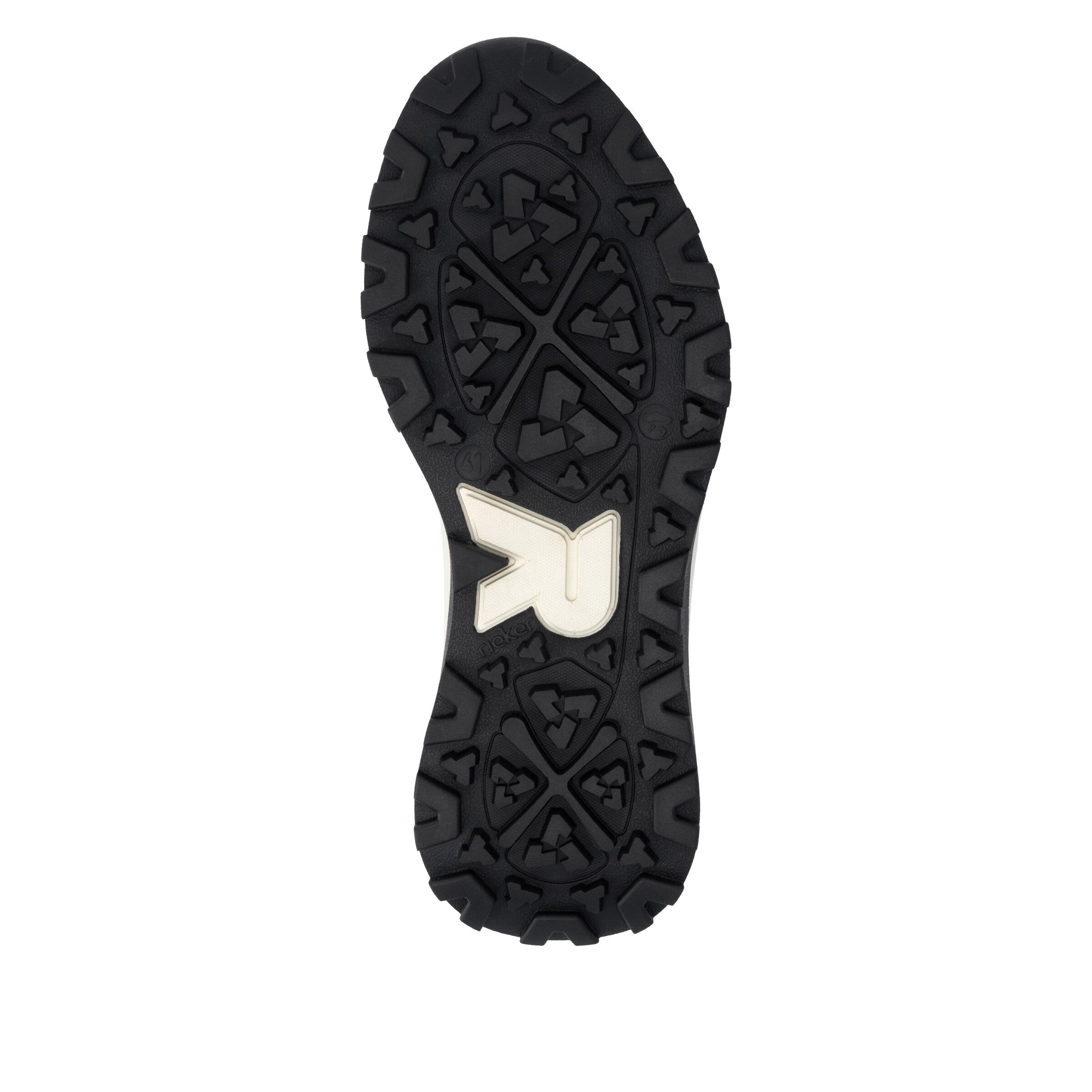 Rieker Sport Sneakers laag in Zwart