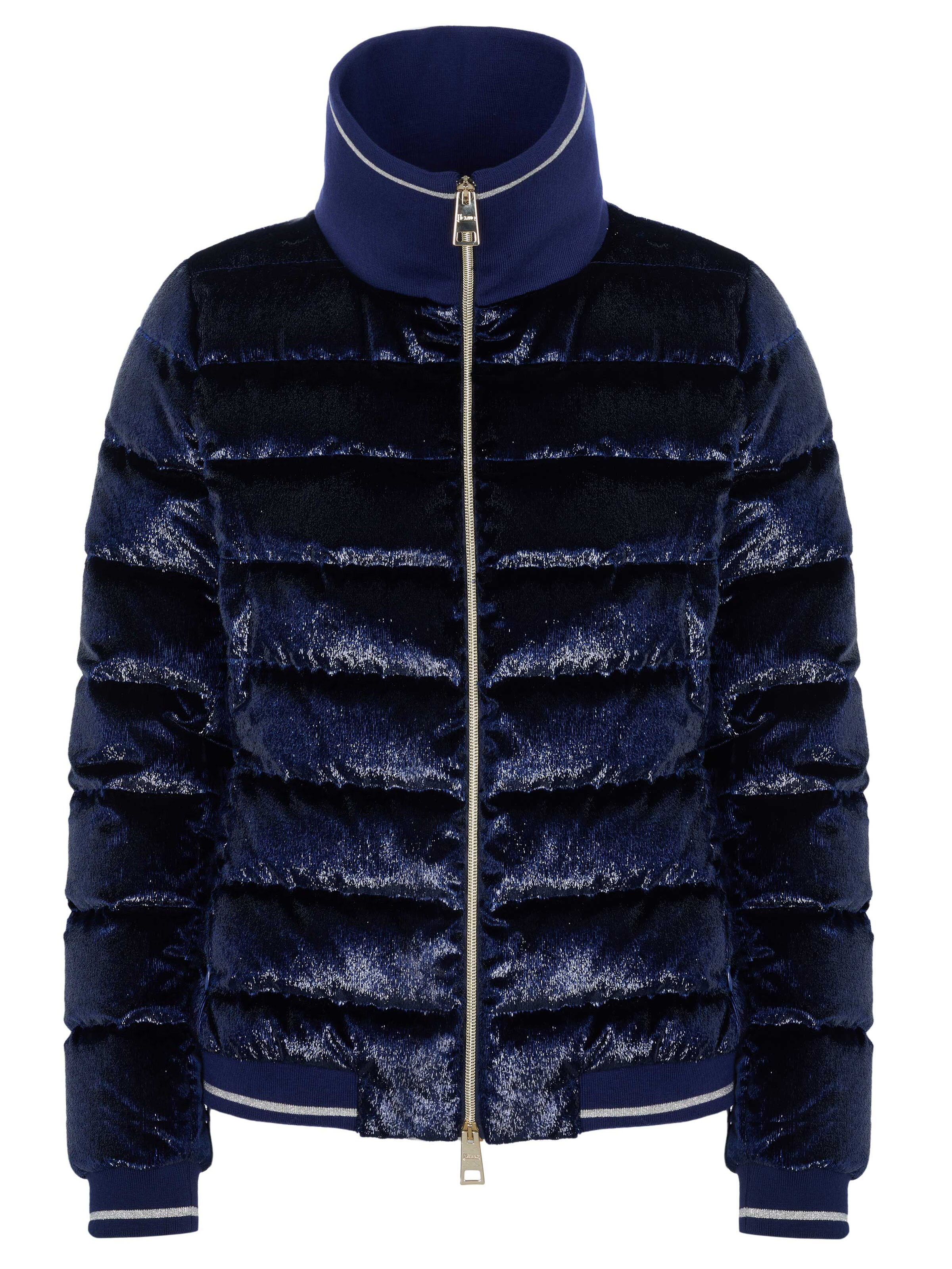 Herno Between-Season Jacket in Blue: front