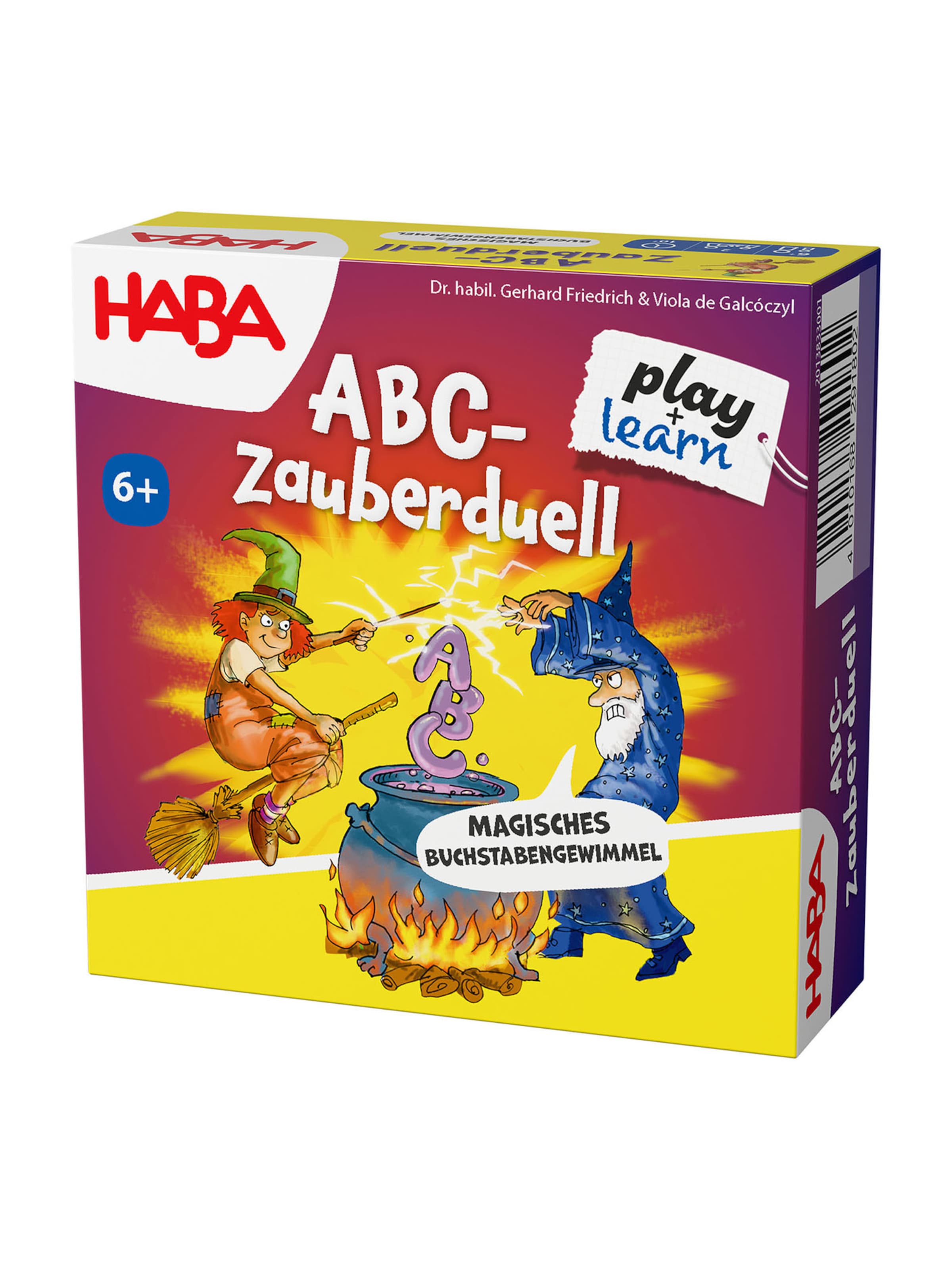 HABA Spel ' Spielerisches Lernen von Buchstaben & Rechnen ' in Gemengde kleuren