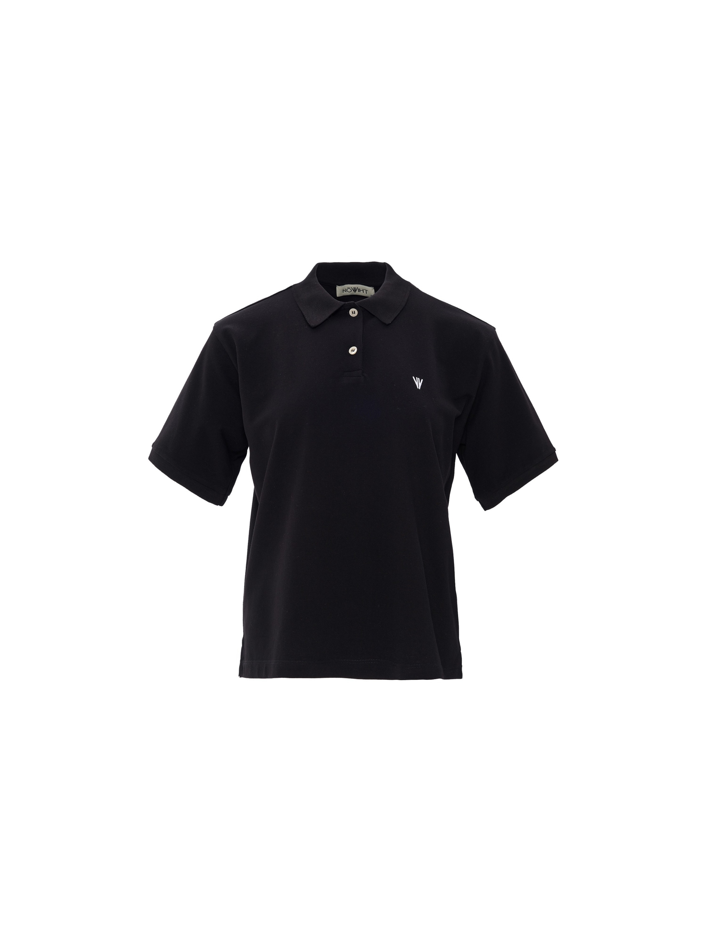 NOWIHT Shirt 'Ondine' in Black: front