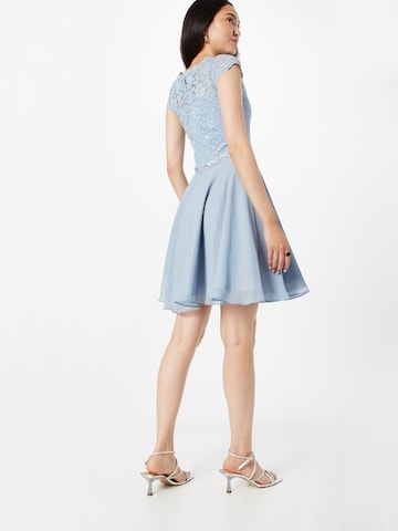 Robe de cocktail SWING en bleu