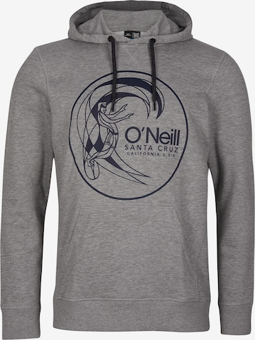 O'NEILL - Sweatshirt 'Circle Surfer' em cinzento: frente