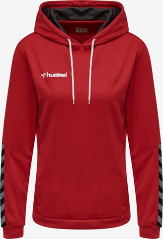 Hummel Athletic Sweatshirt in Red: front