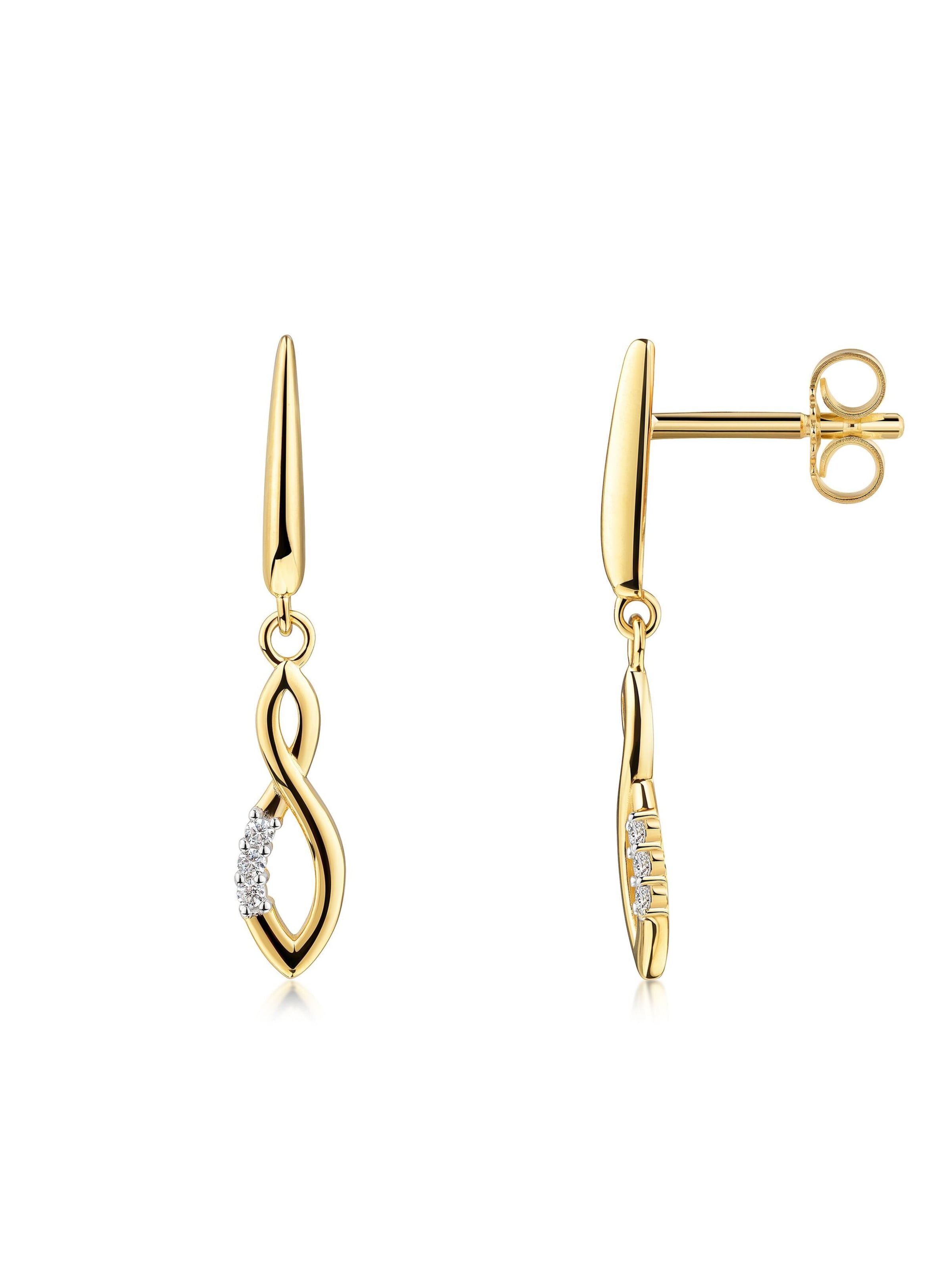 Fascination by Ellen K. Ohrringe in Gold
